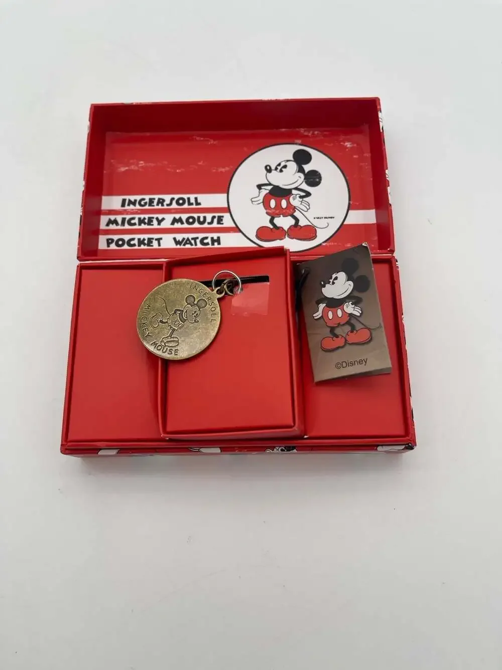 Ingersoll Mickey Mouse 30's Collection Pocket Watch Disney Parks Limited Edition